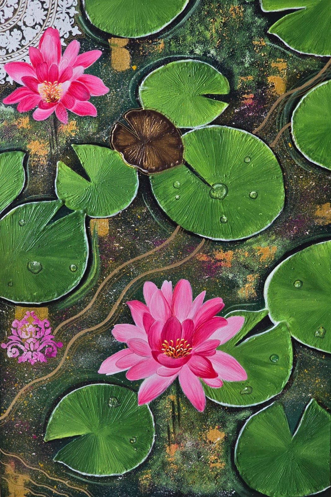 Chandni Kamboj's nature-inspired painting