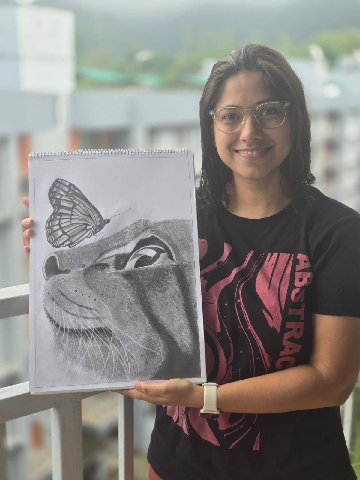 Student mixed-media artwork