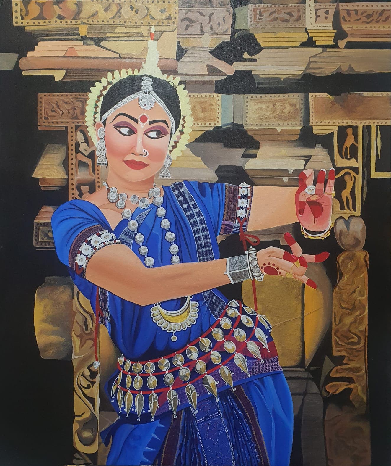 Chandni Kamboj's abstract artwork