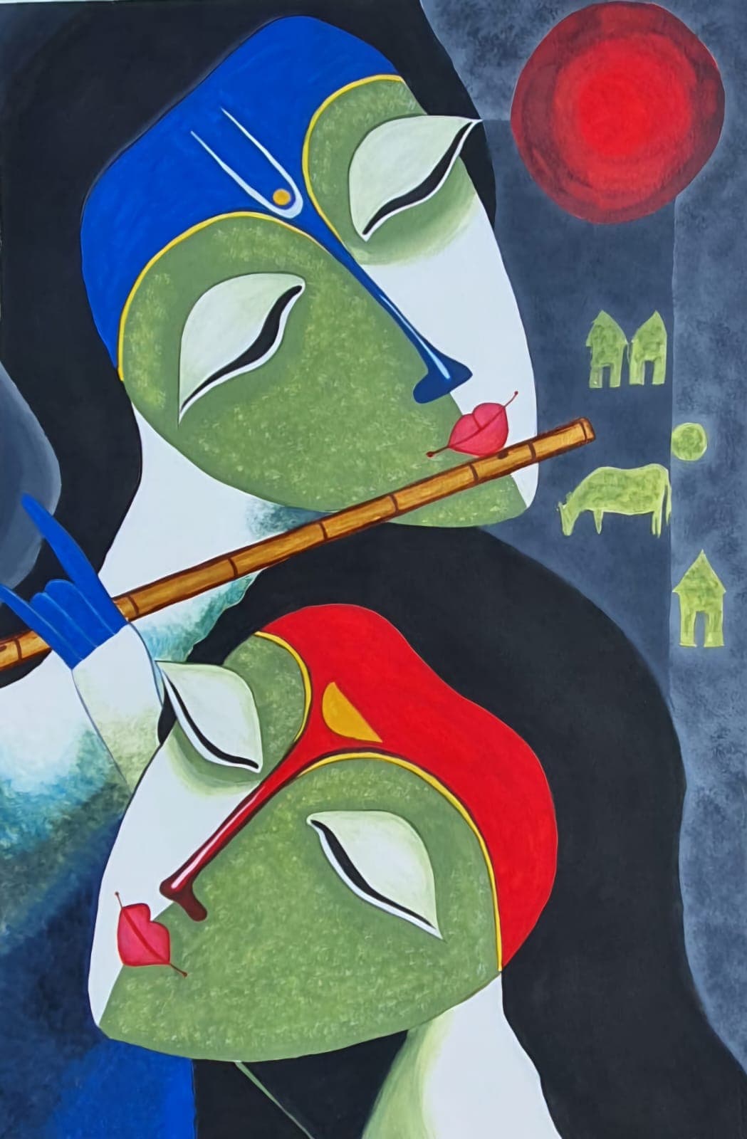 Paintbrushes and art supplies at The Creative Pod